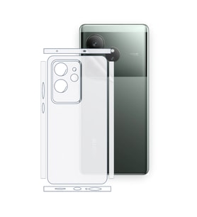 SChitec Realme GT6 (China) Uyumlu Fullbody Arka Kaplama Hidrojel Koruyucu Film