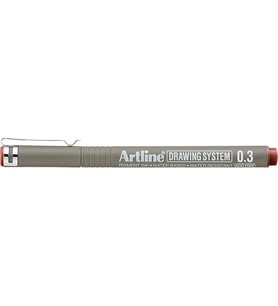 ARTLINE 233N DRAWİNG SYSTEM ÇİZİM KALEMİ 0.3 mm SEPİA