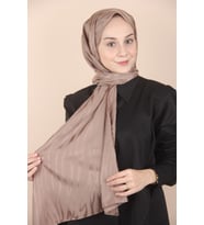 Vizon Loryan Scarf Jakar Ağaç Kabuğu Şal