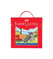 FABER CASTELL REDLINE PLASTİK ÇANTALI PASTEL BOYA 24 RENK
