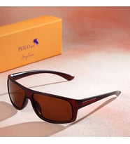Polo Air  Erkek Polarize Motorcu Güneş Gözlüğü PLG-2073C (Kahverengi)
