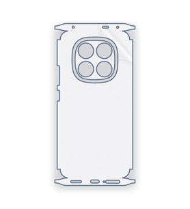 SChitec Redmi Note 14 Pro+ Uyumlu Fullbody Arka Kaplama Hidrojel Koruyucu Film