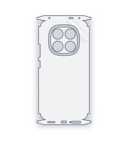 SChitec Redmi Note 14 Pro+ Uyumlu Fullbody Arka Kaplama Hidrojel Koruyucu Film
