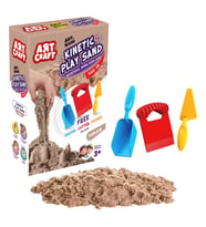 Art Sand Aksesuarlı Natural Oyun Kumu 1000 Gr. - Kinetik Kum Seti - Natural Kum - Doğal Kum