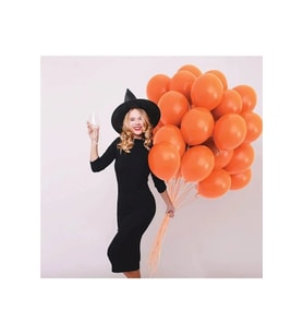 Turuncu Balon Buketi 20 Li
