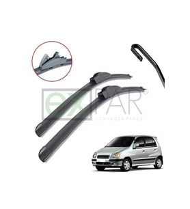 HYUNDAİ ATOS ÖN CAM SİLECEK SÜPÜRGESİ TAKIMI 1997 - 2003 ATOS ÖN SİLECEK SAĞ SOL TAKIM