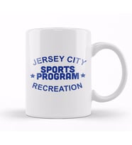 Jersey City Sports Program Worn By Chris Stein Kupa Bardak Porselen