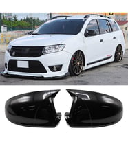 Dacia Logan Batman Yarasa Ayna Kapağı Piona Black ABS 2009 - 2020