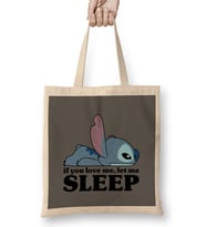 Stitch Sleepy 01 Bez Çanta Uzun Saplı
