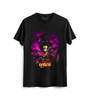 Naruto Baskılı Siyah Tshirt