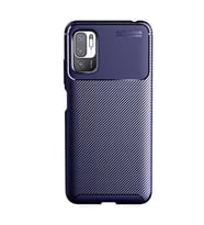Xiaomi Redmi Note 10 5G Kılıf Esnek Soft Karbon Tasarım Legion Serisi (Lacivert)