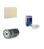 Bosch Filtre Bakım Seti Audi A4 1.6 2.0 Benzinli 2001-2008 Hava + Yağ f. + Yakıt Filtre Bosch