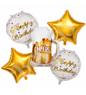 Cheers 5li Folyo Balon Set