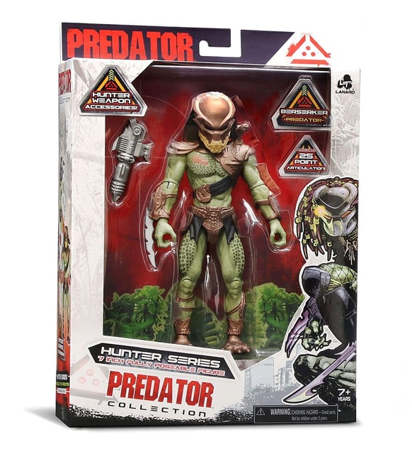 Uzay Aksiyon Figürü Predator Collection Hareketli 18 Cm