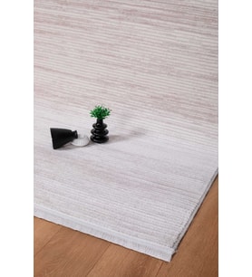 Voyage %100 Akrilik Yumuşak Dokulu Halı Kilim Salon Mutfak Koridor Yolluk Dokuma Makine Halısı (Bej)
