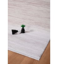 Voyage %100 Akrilik Yumuşak Dokulu Halı Kilim Salon Mutfak Koridor Yolluk Dokuma Makine Halısı (Bej)