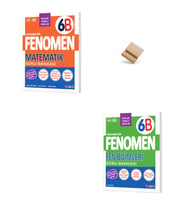 Fenomen 6. Sınıf Maarif 6B Serisi Matematik ve Fen Bilimleri Soru Bankası + Telefon Standı