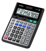 Casio DS-1JT Masaüstü 10 Hane Hesap Makinesi (Siyah - Gümüş)