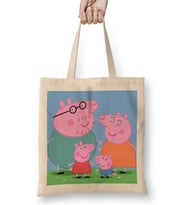 Peppa Pig 09 Bez Çanta Uzun Saplı