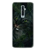 Oppo Reno 2Z 4 Lite 4 Pro 5 6 7 A31 Kılıf Desemli Silikon Flowers Cat 1345