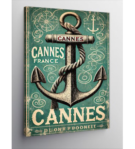 Kanvas Tablo Cannes Ve Denizcilik