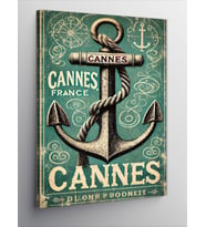 Kanvas Tablo Cannes Ve Denizcilik