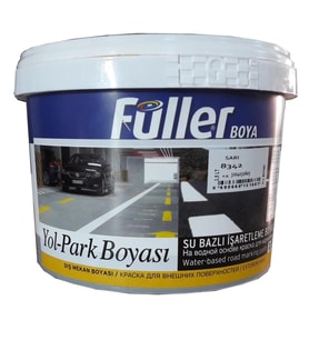 Füller Sarı Yol Çizgi Boyası 2,5 Litre Su Bazlı