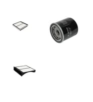 Bosch Filtre Bakım Seti Subaru impreza 1.5 2008-2012 Benzinli Hava + Yağ f. + Polen Filtre Eurofilter