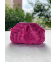 El Yapımı Burslu Çanta Pembe