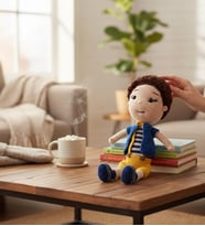 El Yapımı Tığ İşi Amigurumi Erkek Bebek