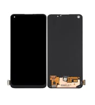 Oppo Reno 5 Lite ile Uyumlu TFT Ekran Dokunmatik Cph2205 (Parmak İzi Çalışmaz) (Siyah)