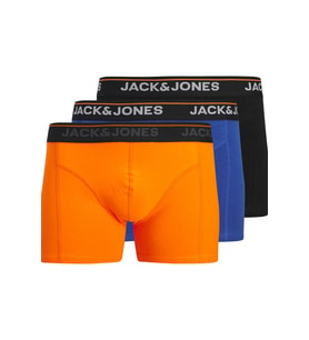 Jack & Jones JACTHEODORE Solid Trunks 3’lü Paket Erkek Boxer Seti