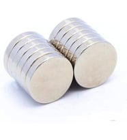 15Mm X 2Mm Yuvarlak Güçlü Neodyum Mıknatıs