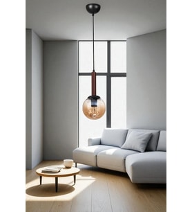 IŞIL TEKLİ CEVİZ BAL CAMLI SARKIT