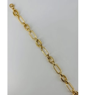 Zirkon Taşlı Pirinç Bileklikler 17+4 Cm - Kbl0383