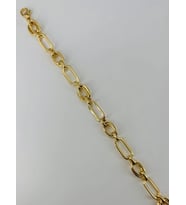 Zirkon Taşlı Pirinç Bileklikler 17+4 Cm - Kbl0383