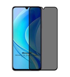 Microsonic Huawei Nova Y70 Privacy 5D Gizlilik Filtreli Cam Ekran Koruyucu Siyah