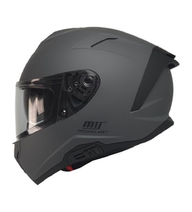 Motosiklet Kaskı Full Face Double Güneş Vizörlü ECE 22.06R Motor Kask Matt Grey