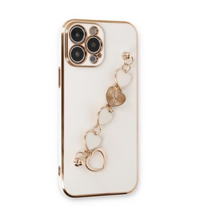 iPhone 14 Pro Kılıf Esila Silikon - Beyaz