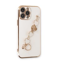 iPhone 14 Pro Kılıf Esila Silikon - Beyaz
