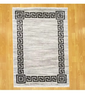 Yunan Labirent Desenli 160 X 230 Yün Halı