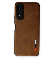 Durukar® Vivo Y11S Kılıf Loop Deri Silikon - Kahverengi