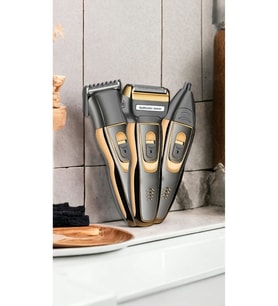Yok RD-6360 3 Başlıklı Tıraş Makinesi, Profesyonel Kullanım, Altın Renk