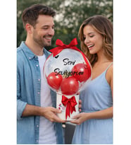 SEVGİLİYE BALON KUTUSU- SENİ SEVİYORUM