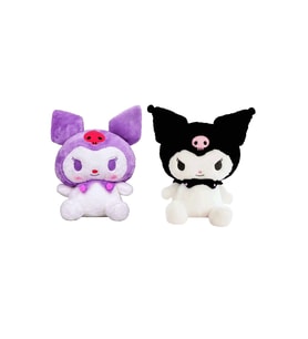 Kuromi Oyuncak 20 cm İkili Fırsat Paketi (Pudra Pembe)