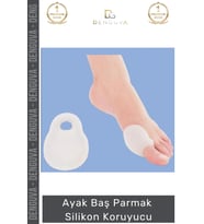 #ParmakKoruyucu Halluks Valgus Bunyon Kemik Düzeltici Makara Medikal Baş Ayak Parmak Silikon Koruyuc