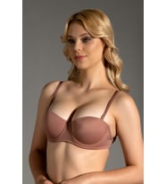 New Bra 8310 Kadın Sırtı Şeffaf Desteksiz Sütyen