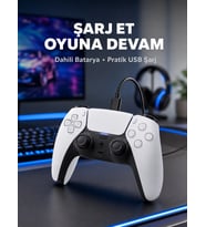 Kablosuz Oyun Kolu Ps5 Uyumlu Ergonomik Tasarım Ve Hassas Kontrol Yeni Nesil