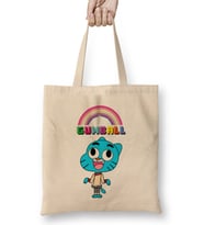 Gumball Watterson 02 Bez Çanta Uzun Saplı