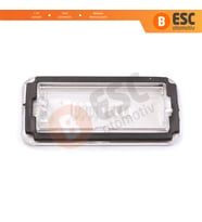 Fiat 500 500C Linea için Arka Plaka Lamba Camı 51800482